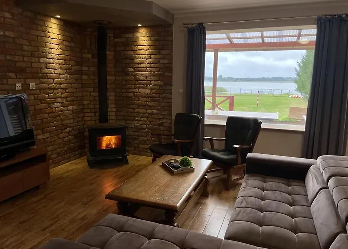 Prázdninový dům Siedlisko Miluki - Nad Jeziorem Z Jacuzzi & Sauna Ełk